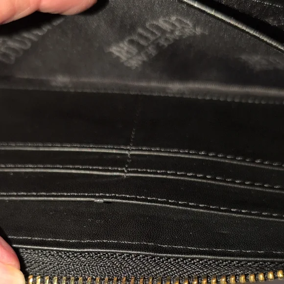 Versace Jeans Couture Pink, Gold, and Black Wallet - Picture 9 of 16